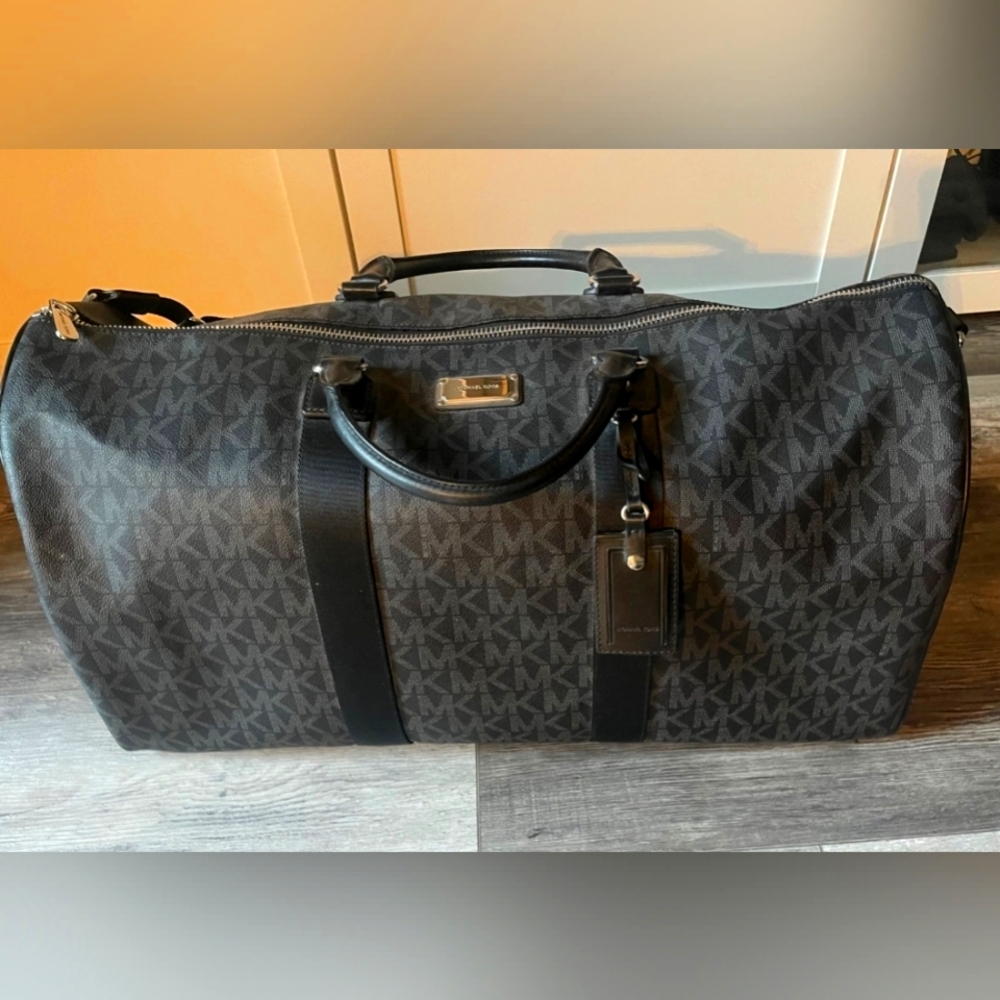 Michael Kors Extra Large Leather Duffel Bag